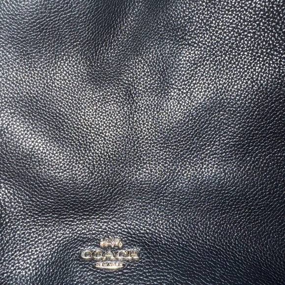 Coach Black Leather Hobo Bag - Picture 2 of 10